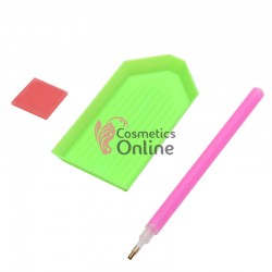 Creion cu tavita Verde pentru strasuri TC02